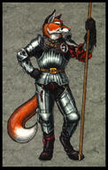 armor male medieval meta:2009 species:canine species:fox species:mammal weapon // 358x564 // 164KB